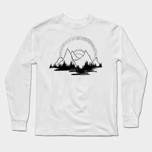 MOUNTAINS Long Sleeve T-Shirt